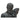 Black Polyresin Man Bust – Classical Sculpture Decor