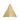 Golden Pyramid Decorative Ornament