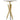 Modern White & Gold Intersecting Rod Floor Lamp