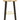 Mauro Ferretti london bar stool cream pine wood