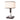 Table lamp Lamkur Amelia steel wenge E27 H 37.5cm