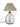 PR Home Groove 1L table lamp E27 H 38cm
