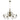 Chandelier Lemir Kandelabr Max 10xE14 steel patina