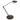 Steinhauer Zodiac 1L table task lamp chrome, LED