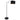 Anne Light & Home Line 1L floor lamp black H 155cm E27