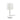 FARO Barcelona Montreal table lamp steel matt white E27 H 54.0cm