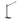 Mexlite Seal 1L desk table lamp aluminum black LED