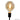 Mexlite Minimalics 1L table lamp metal black E27, H 28cm
