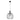 Mexlite Aureole 1L pendant lamp black E27, D 34cm