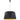 Pendant lamp IVO metal black E27 1 lamp