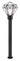 Street lamp Globo Lighting Horace stainless steel black E27
