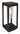 Floor lamp Globo Lighting Candela aluminium black E27
