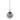 Steinhauer Bollique 1L pendant lamp smoky glass E27, D 30cm