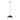 Ceiling pendant lamp Lamkur steel gold E27 H 106cm