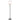 Argon Hilary 1L floor lamp E27 H 164cm