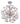 Chandelier Globo Lighting Falla metal chrome E14 4L