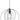 Ceiling pendant lamp Globo Lighting Sarini metal black E27