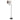 Steinhauer Rod 2L floor lamp silver LED/E27, H 132cm