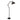 Steinhauer Brooklyn 1L floor lamp metal steel E27, H 194cm