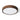 Flush mount lamp RENDL HUE 1 x LED 24W 3000K dark walnut