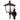Outdoor wall light Elstead Lighting (BL5-BLACK) York die-cast aluminium, glass E27