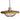 Fabrilamp ceiling pendant lamp Rejilla gold metal E27