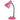 Fabrilamp swing-arm table lamp Lazulita pink metal E27