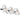 Wall sconce Kichler (KL-TALLAND3-PC-BATH) Talland steel, glass G9 3L
