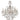 Lumina Deco Daniella 6L chandelier E14, D 56cm