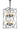 Lumina Deco Quadrato 8L pendant ceiling lamp E27, H 84cm