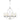 Lumina Deco Santini 9L chandelier E27, D 76cm