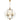 Lumina Deco Bergen 6L chandelier E27, D 56cm