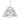 Lumina Deco Boneti 1L pendant ceiling lamp E27, D 40cm
