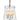 Lumina Deco Berton 4L pendant ceiling lamp E14, D 55cm