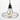 Lumina Deco Altoni 1L pendant ceiling lamp E27, D 24cm