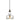 Lumina Deco Bormio 1L pendant ceiling lamp E27, D 16cm