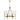 Lumina Deco Rodezio 6L chandelier E14, D 66cm