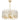 Lumina Deco Fiorina 6L chandelier E14, D 50cm