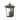 Outdoor wall light Hinkley (QN-ALFORD-PLACE7-S-MB) Alford Place aluminium, clear glass E27