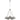 Chandelier Feiss (QN-HARPER5) Harper steel, plated smoke glass E14 5L