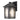 Quoizel Cedar Point 1L outdoor wall lamp aluminum black E27, H 42cm