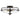 Quoizel Griffin 3L ceiling lamp black steel, clear glass E27, W 42cm
