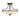 Quoizel Griffin 3L ceiling lamp bronze metal E27, D 42cm