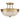 Quoizel Mantle 2L ceiling lamp brass E27, D 32cm