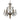 Quoizel Marquette 9L chandelier mild steel, crystal E14 D 81cm