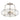 Quoizel Trilogy 3L ceiling lamp steel E27, D 40cm